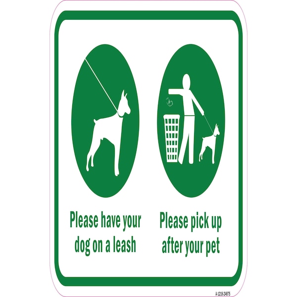 Signmission Safety Sign, 12 in Height, Aluminum, 18 in Length, 24875 A-1218-24875 - main
